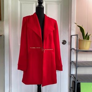 Kasper Poppy Red Blazer MSRP $139
